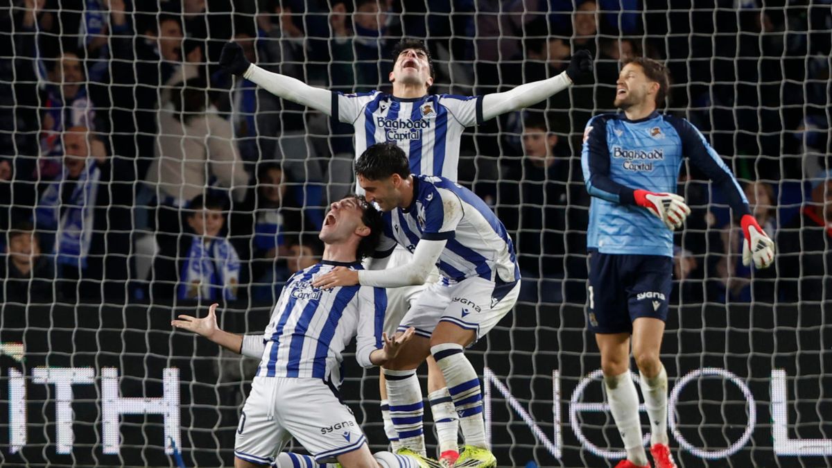 La Real Sociedad frena la racha del Barça en Anoeta