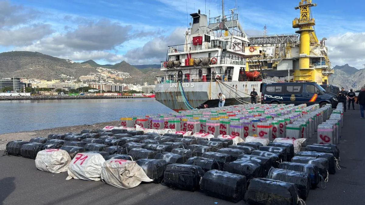 Europol: Canarias y Guadalquivir, rutas clave de cocaína