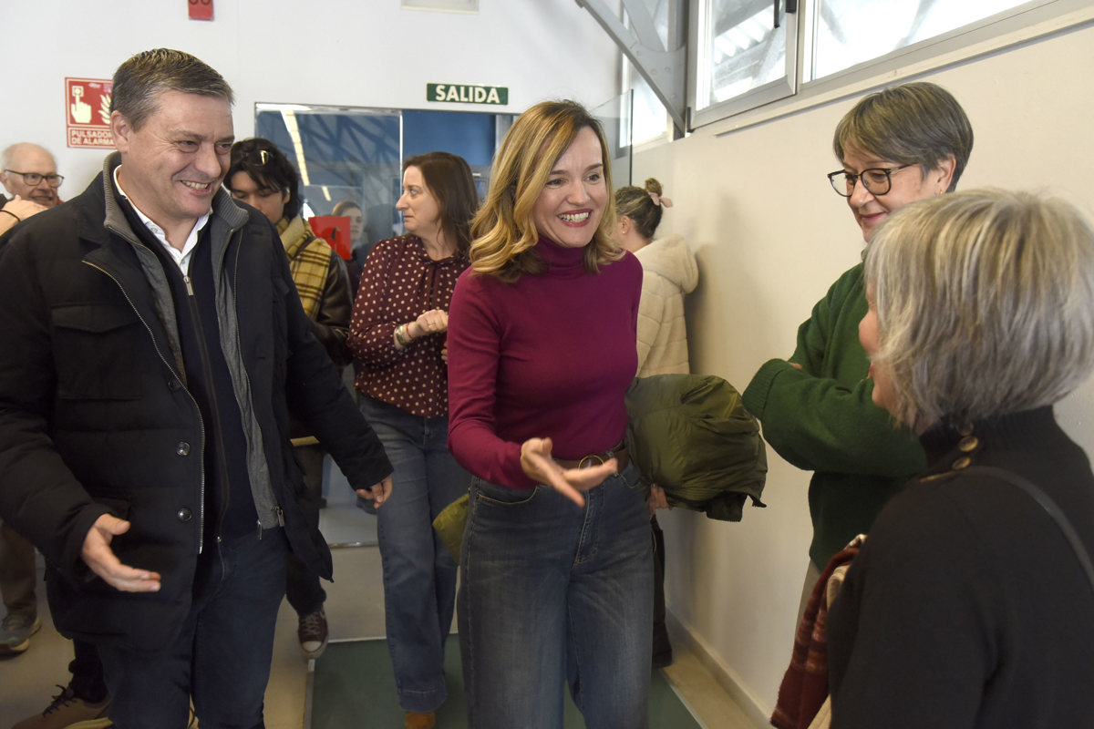 Pilar Alegría defiende la financiación autonómica en Aragón