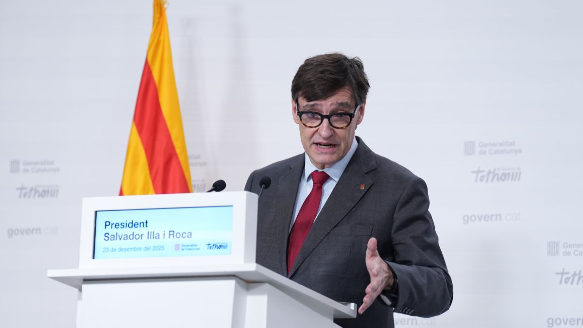 Salvador Illa defiende el pacto de financiación de Cataluña
