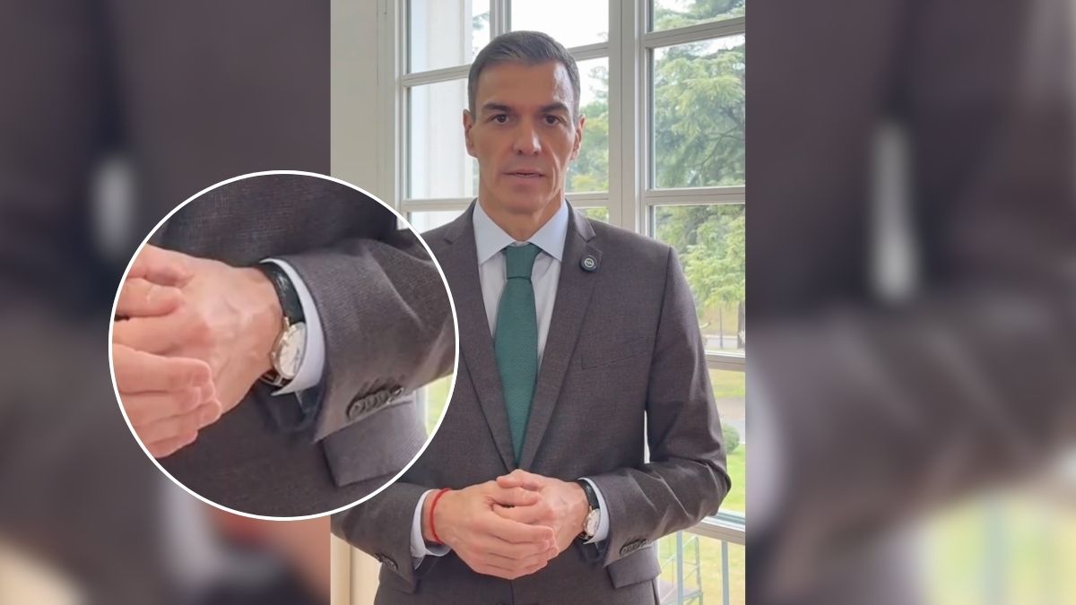 Sánchez grabó el vídeo contra el PP antes de votar pensiones