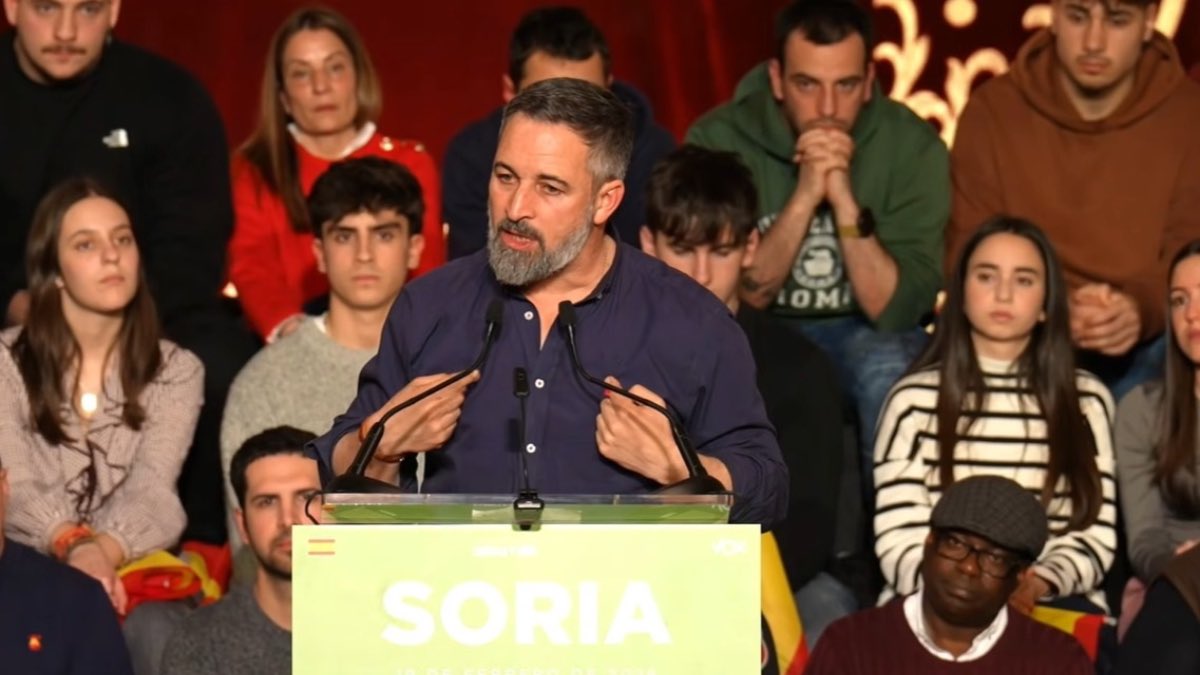 Abascal tacha de mafia al bipartidismo en Castilla y León