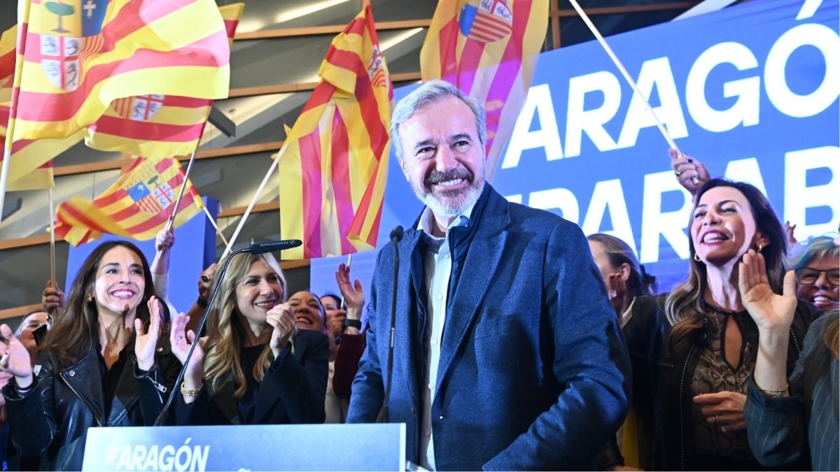 Azcón busca un gobierno en solitario del PP en Aragón