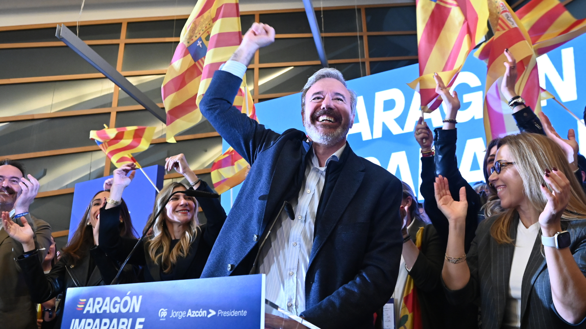 Los posibles pactos de Jorge Azcón para gobernar Aragón