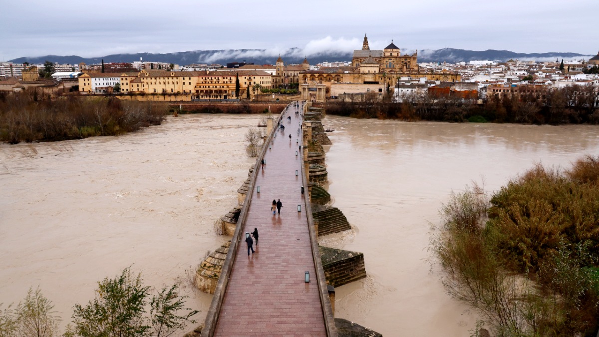 Temporal en Andalucía: 6.000 desalojados por Leonardo