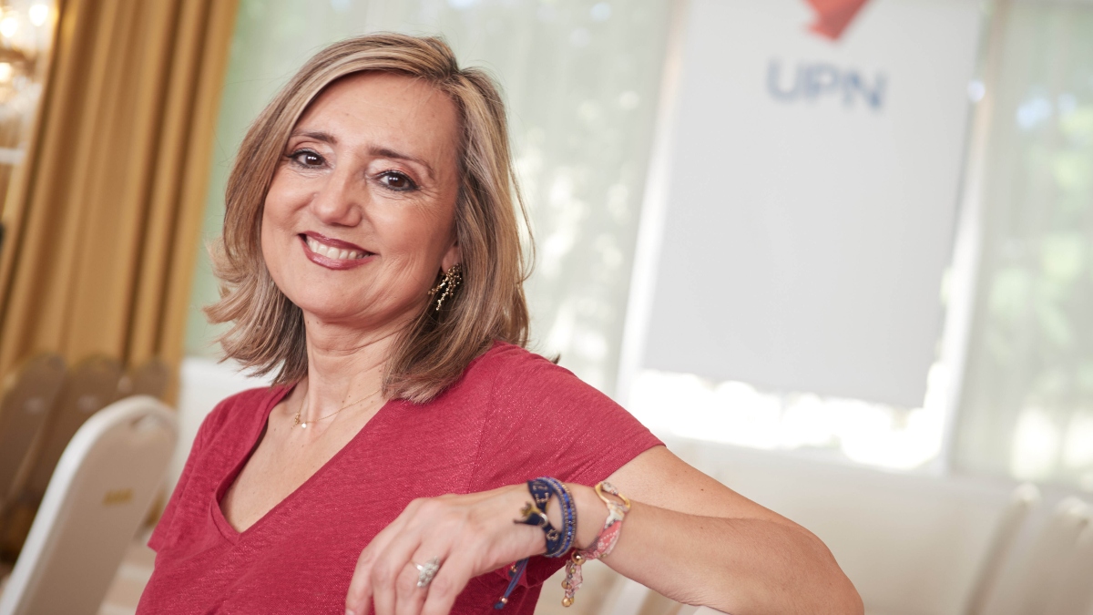 Cristina Ibarrola, candidata de UPN al Gobierno de Navarra