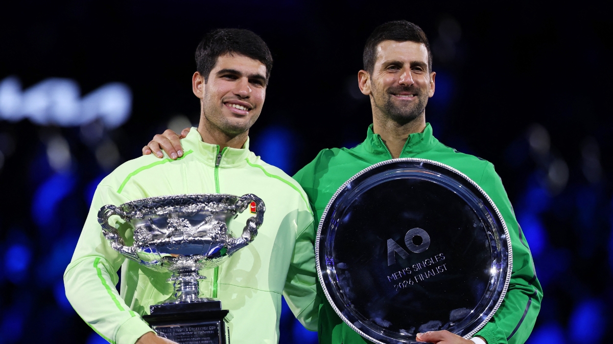 Djokovic rinde tributo al legendario Carlos Alcaraz