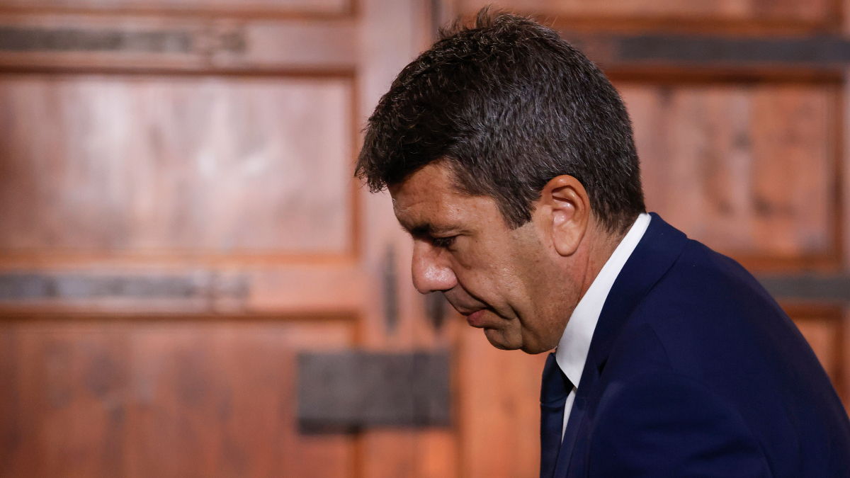 La jueza pide al TSJCV imputar a Mazón por la DANA