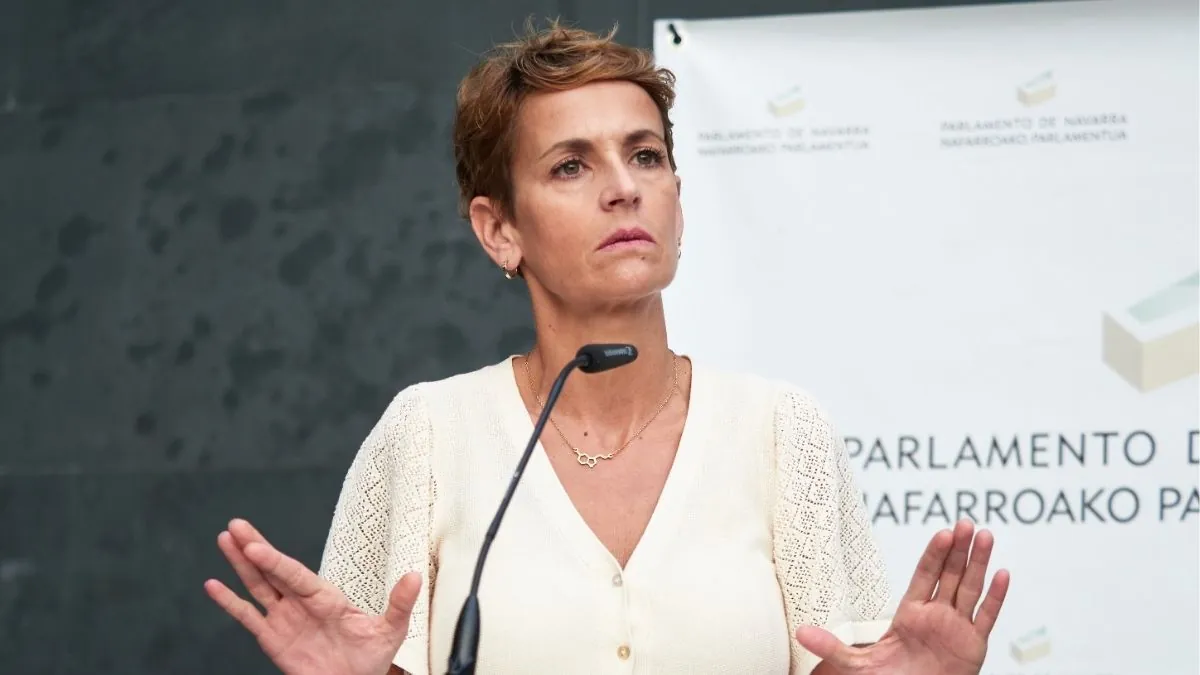 Chivite descarta dimitir tras el estallido del caso Cerdán