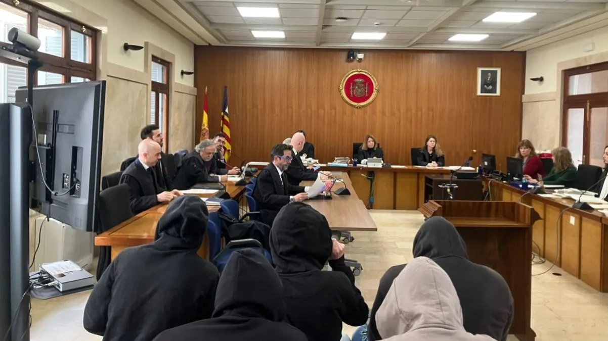 Condenados a 72 años por la violación grupal en Magaluf