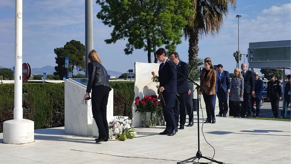 Homenaje en Barcelona a las víctimas de Germanwings