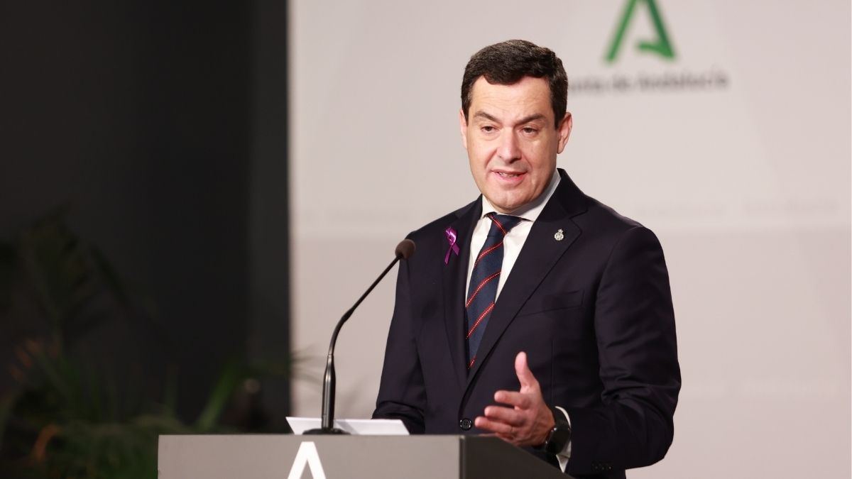 Comparecencia de Juanma Moreno, presidente de Andalucía