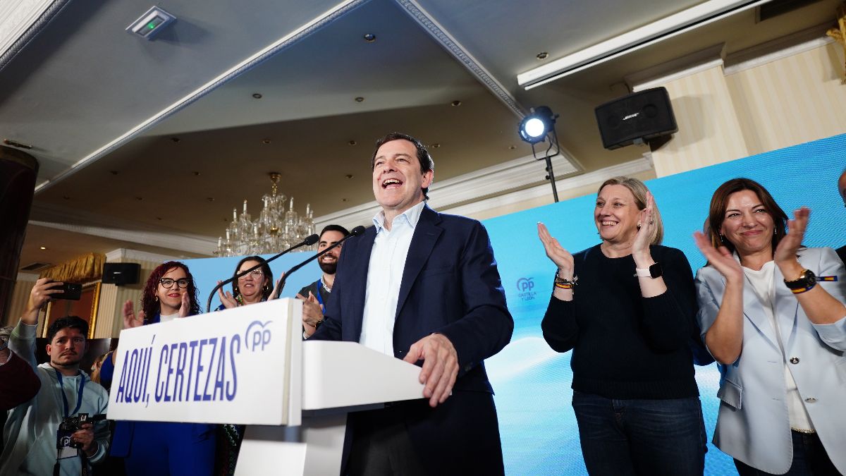 Mañueco arrasa al PSOE en las elecciones de Castilla y León