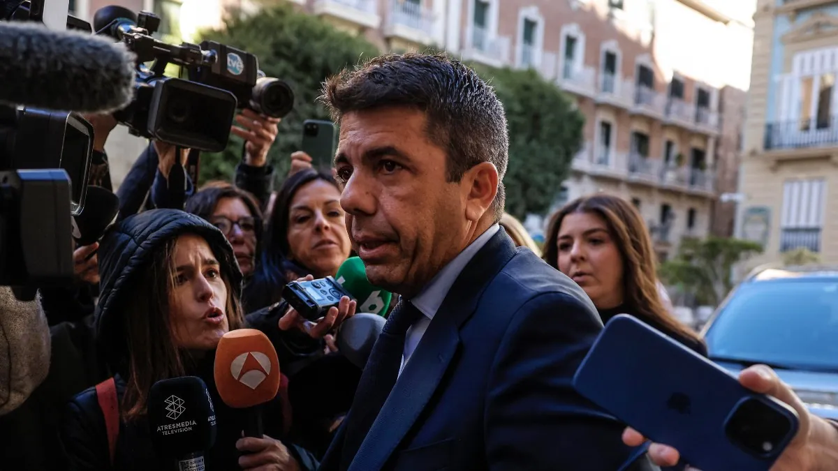 Mazón se persona en la causa de la dana tras el fallo del TSJCV