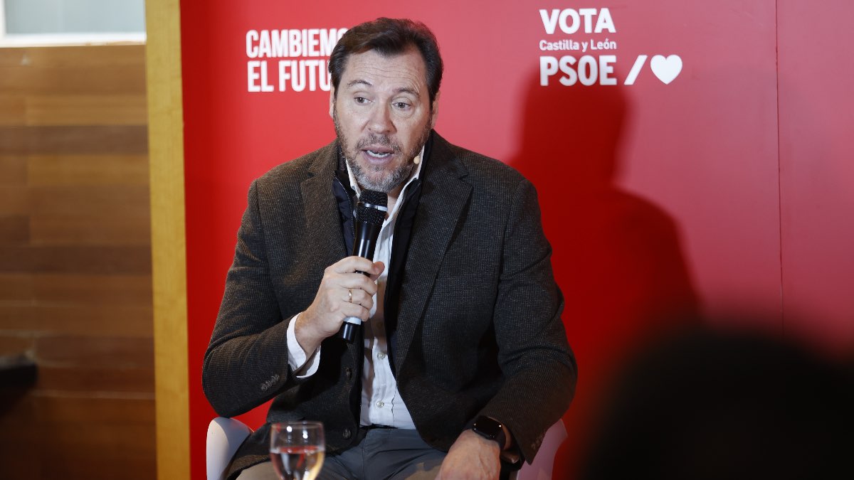 Óscar Puente critica a Mañueco y al PP en Castilla y León