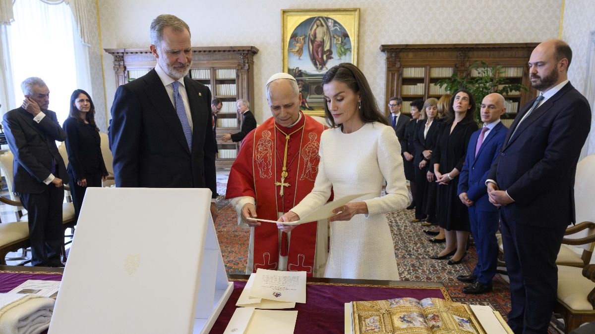 Los Reyes se reúnen con el Papa León XIV en el Vaticano