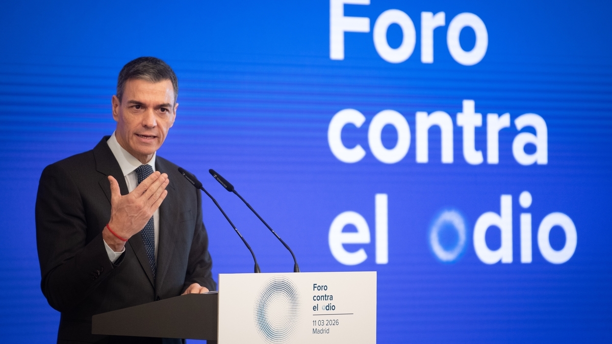 Sánchez presenta Hodio contra el odio y la polarización
