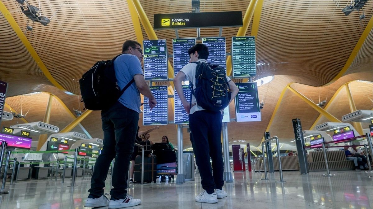 Aena paraliza los vuelos entre España y Oriente Medio
