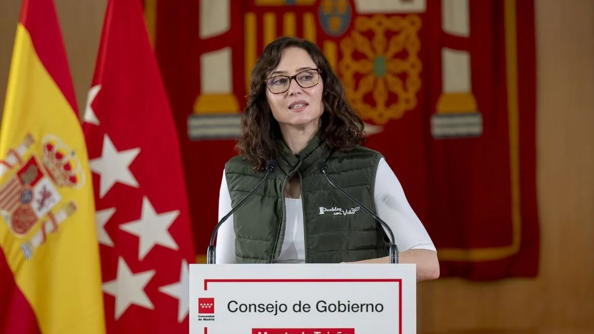 Ayuso: Juan Carlos I tiene las puertas abiertas en España