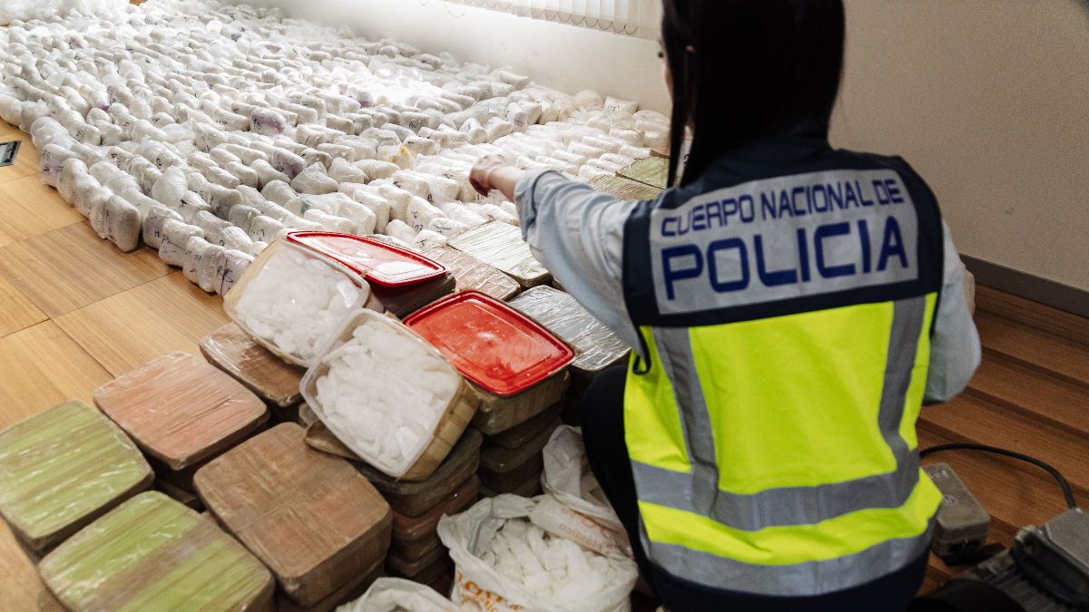 Policía incauta el mayor alijo de cocaína en Huelva