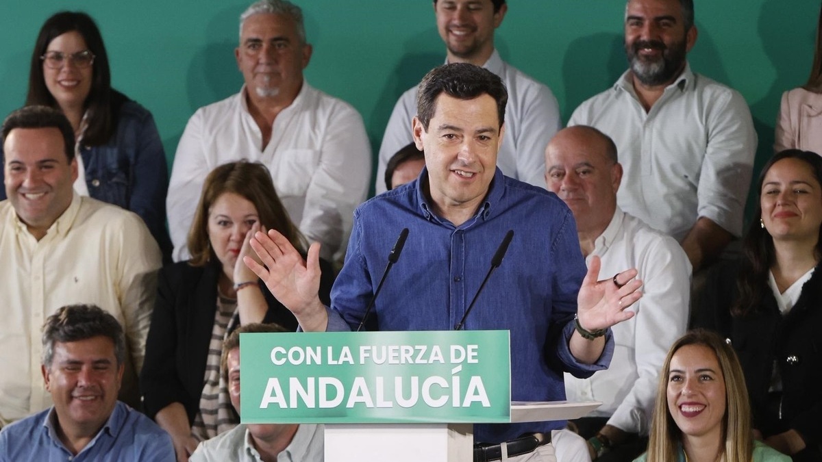 Moreno aspira a la mayoría absoluta en las elecciones andaluzas