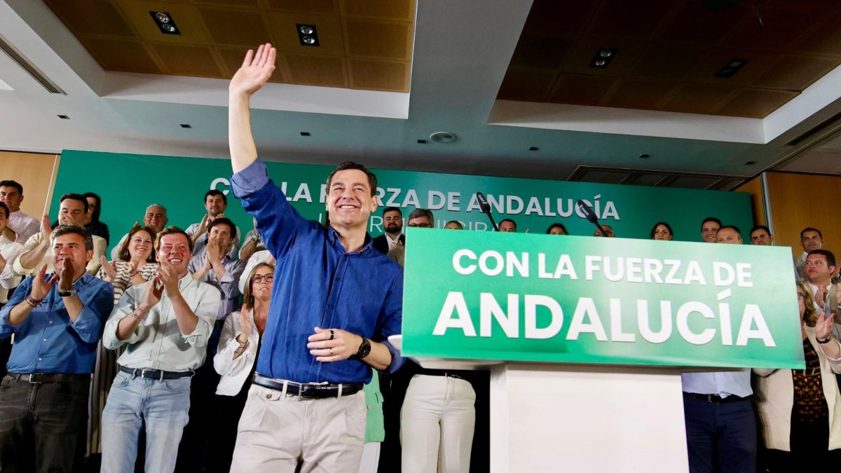 Moreno blinda su mayoría absoluta en Andalucía, según GAD3