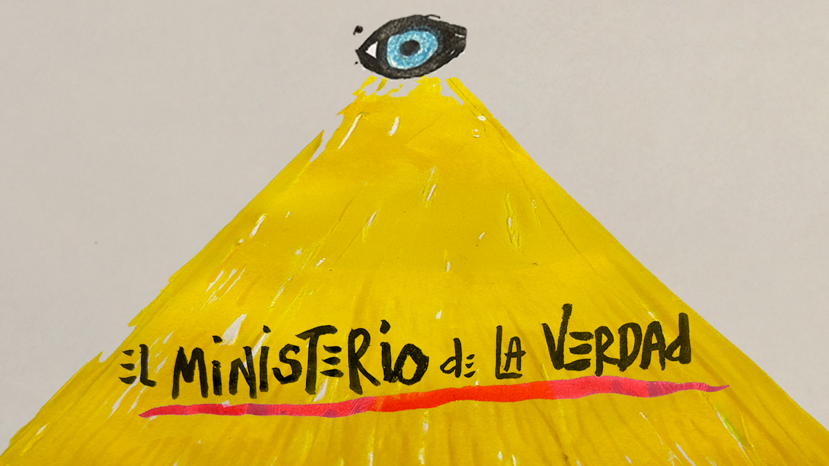Viñeta animada sobre el polémico Ministerio de la Verdad