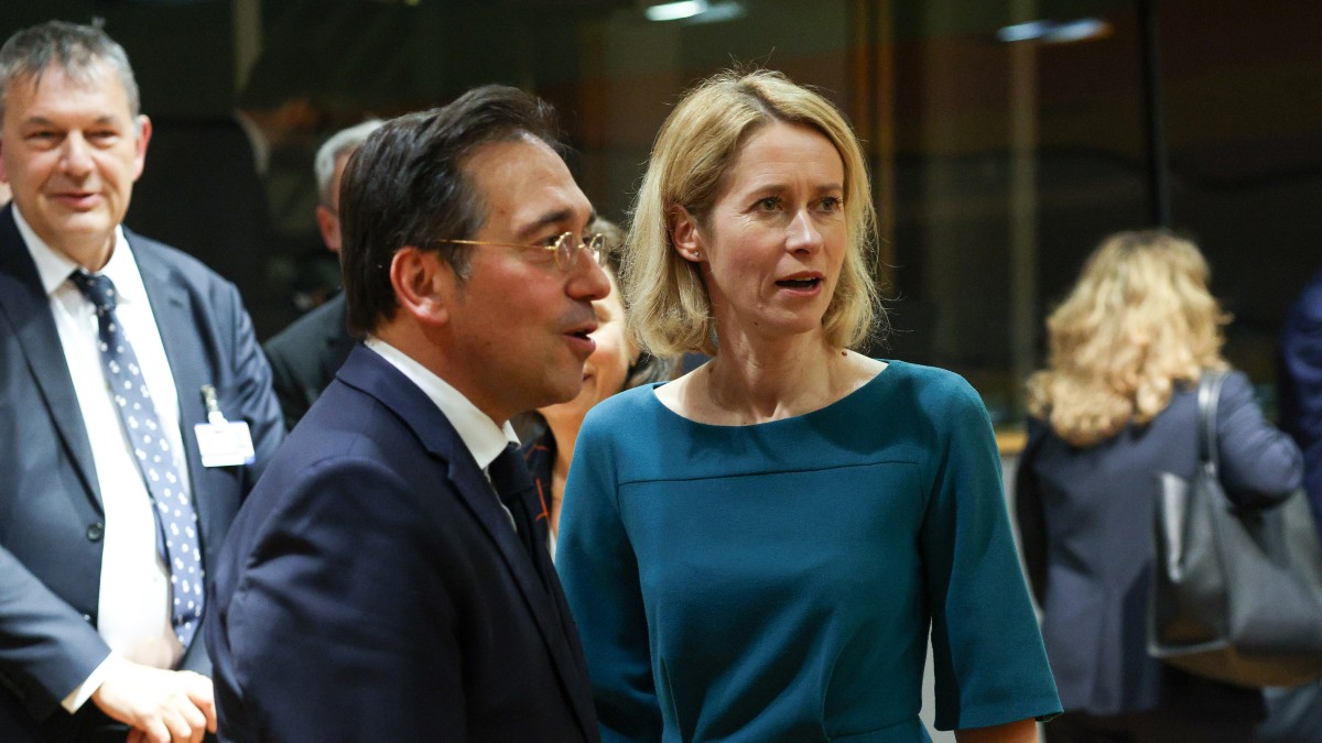 Albares y Kallas tratan la detención del español por Israel