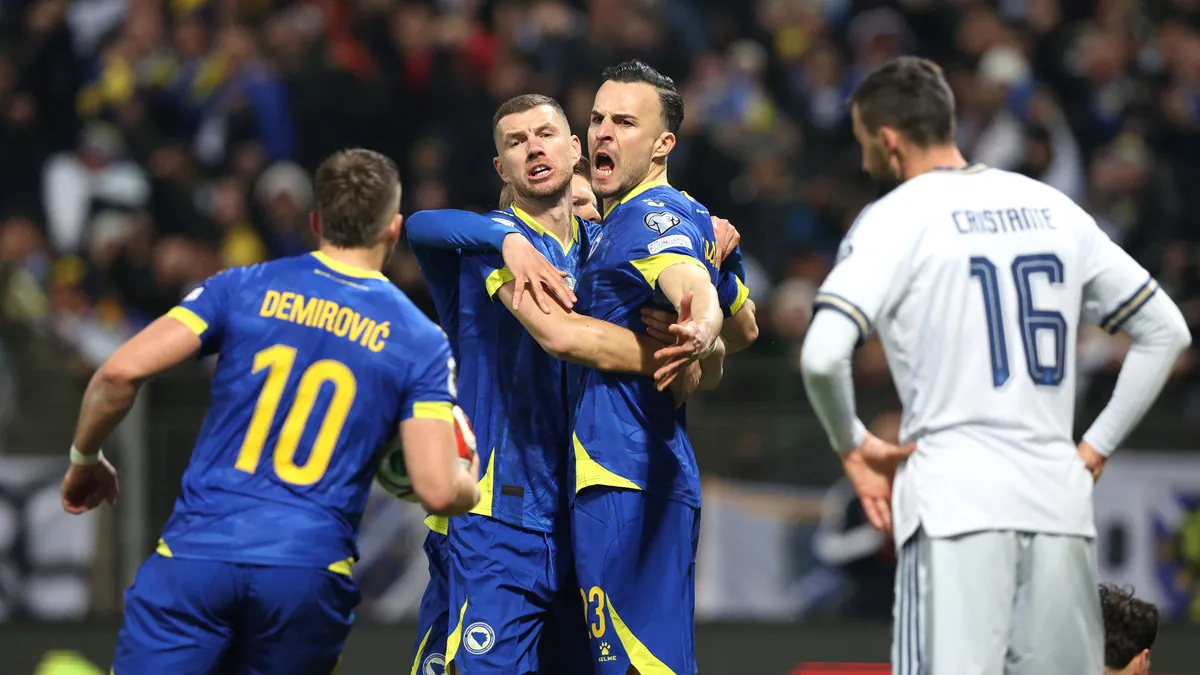 Edin Džeko lidera la lista de Bosnia para el Mundial 2026