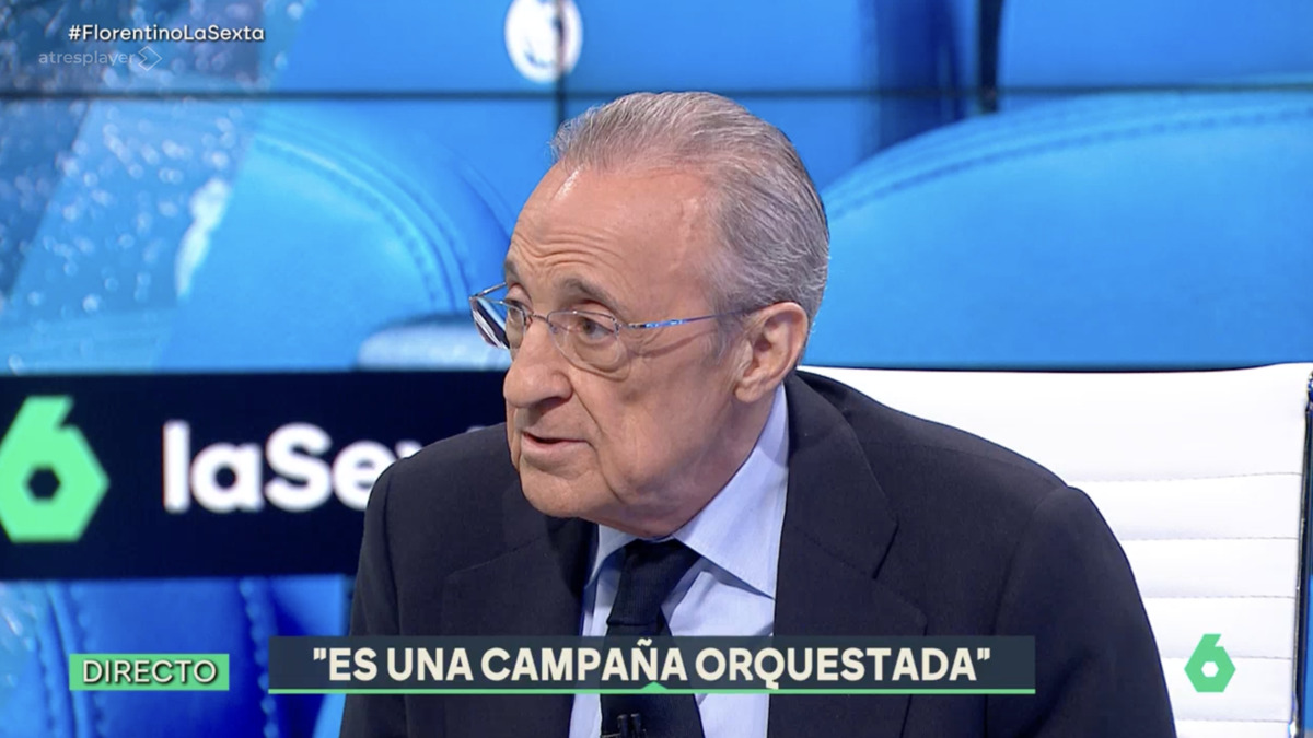 Florentino Pérez denuncia una campaña contra el Real Madrid