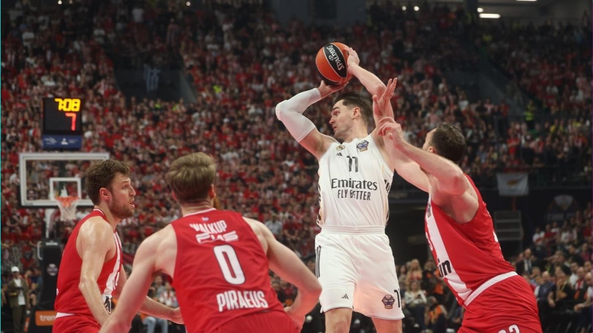 Real Madrid pierde la final de la Euroliga ante Olympiacos