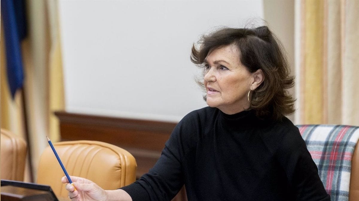 Carmen Calvo critica a Aldama y lamenta condena de Ábalos