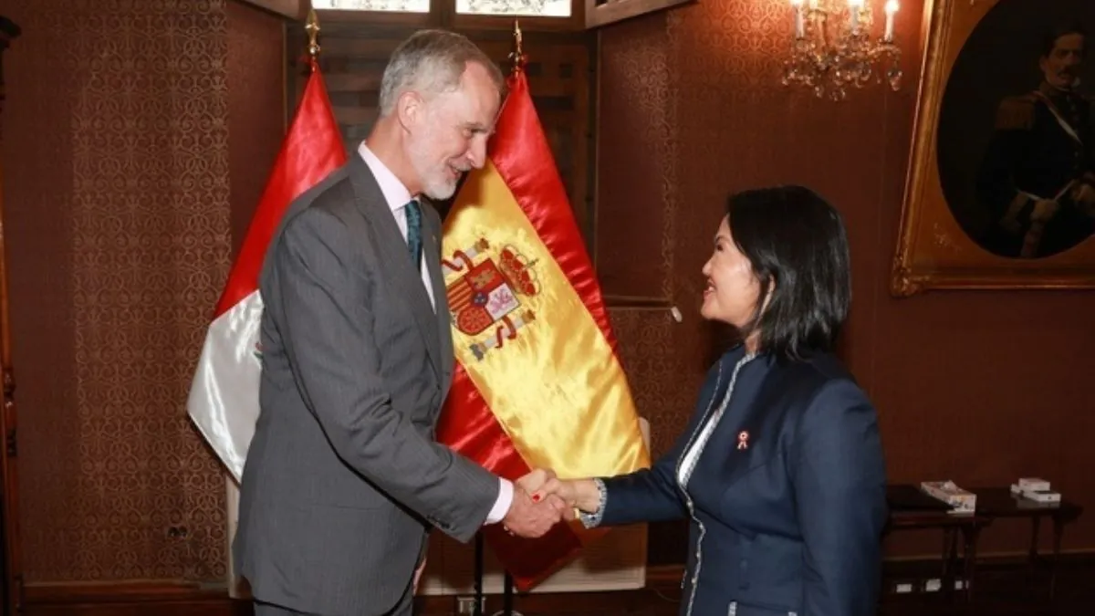 Felipe VI y Keiko Fujimori refuerzan lazos en Perú