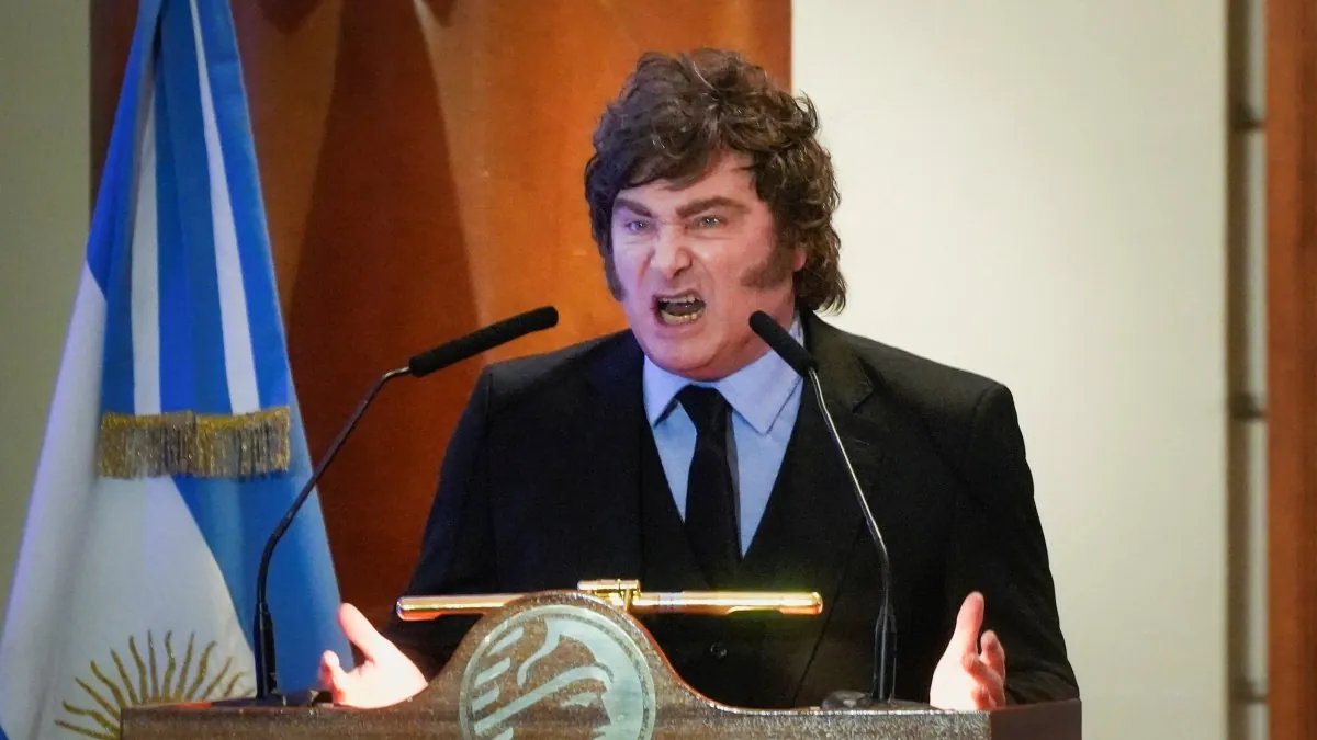 Javier Milei defiende a la selección argentina por celos