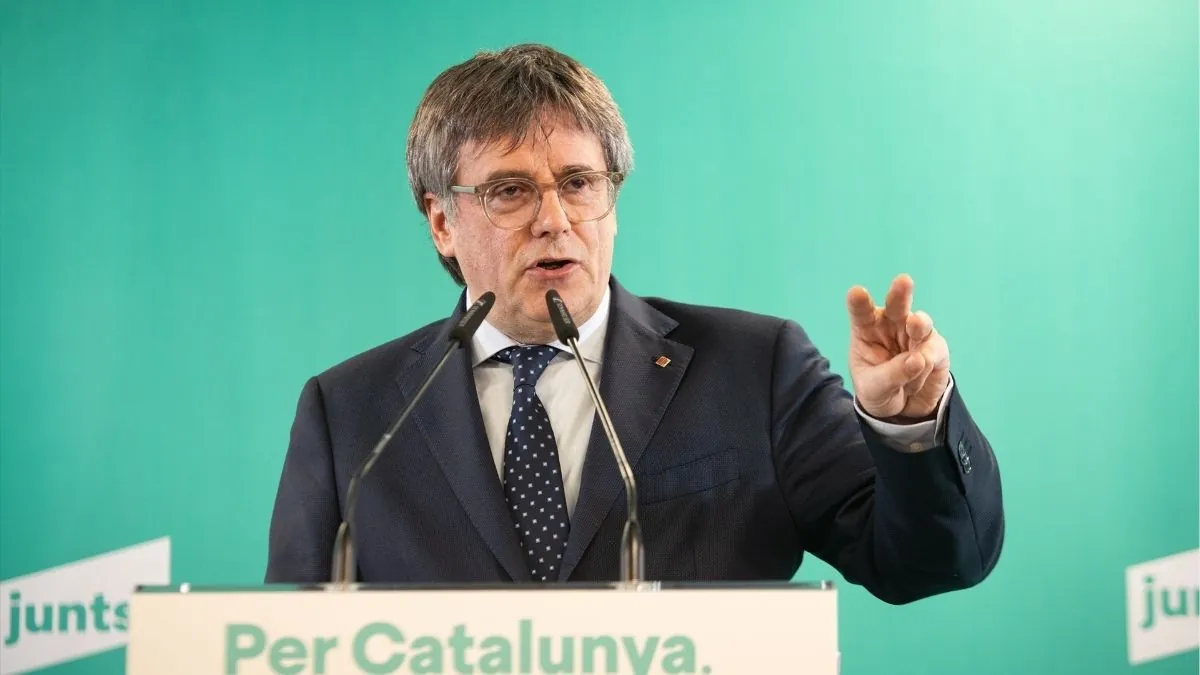 Puigdemont denuncia a España en Bruselas por la amnistía
