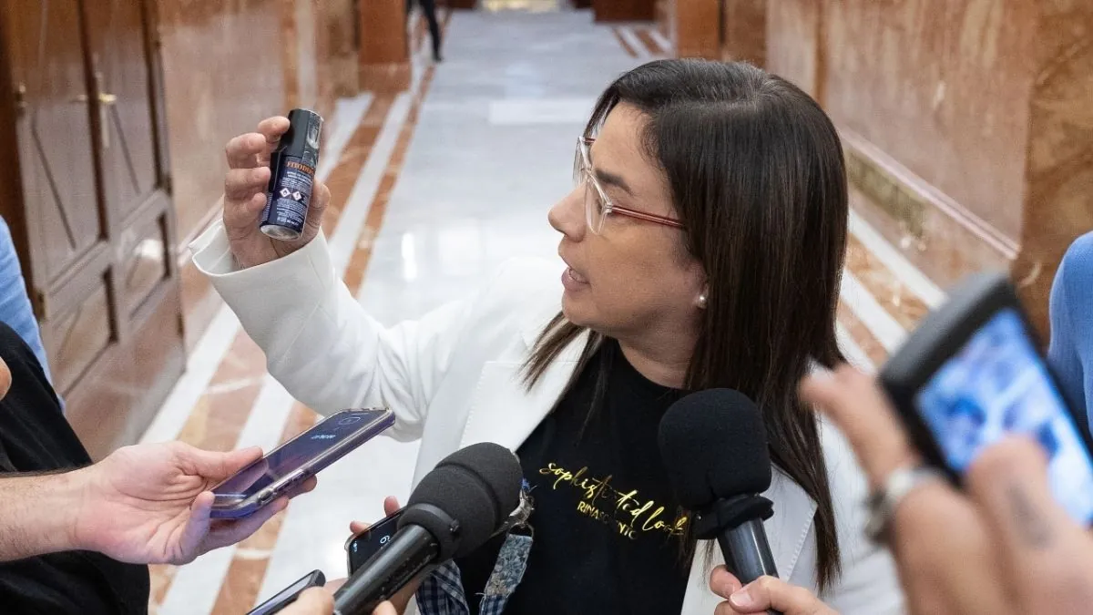 Armengol expulsa a diputada del PP por exhibir gas pimienta