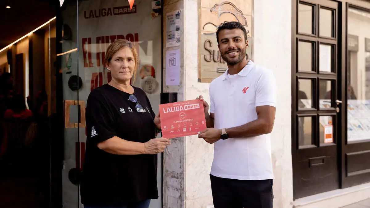 LaLiga Bares celebra El Clásico con Rafinha en San Pol