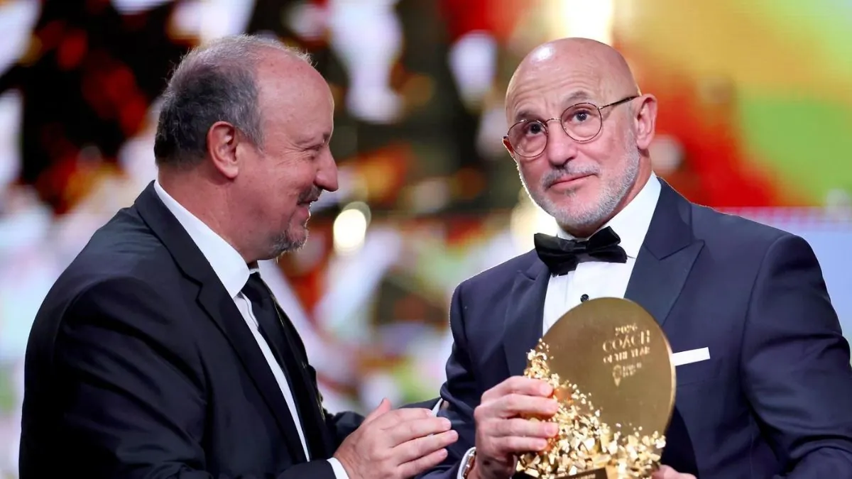 Luis de la Fuente, mejor entrenador del Balón de Oro 2026