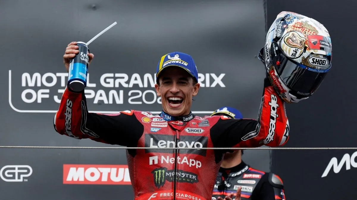 Marc Márquez gana en Japón y se acerca a Jorge Martín